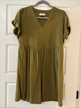 Olive Green Dress